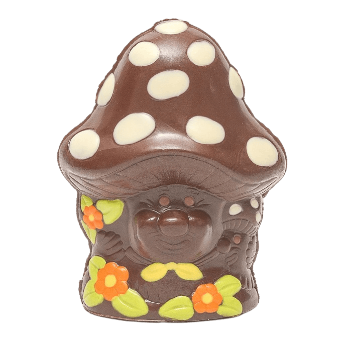 Smiling dark chocolate mushroom 160g