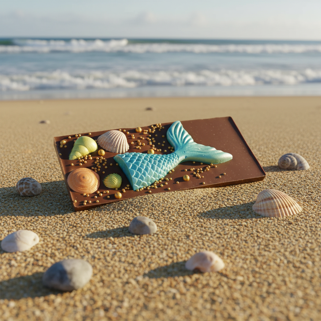 Milk chocolate mermaid bar 140g