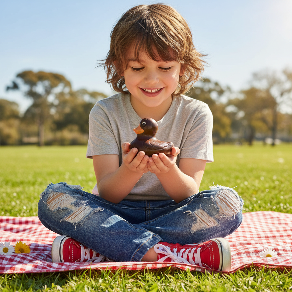 Milk chocolate duck 300g