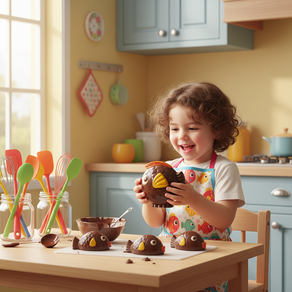 Pez de chocolate negro 150 g