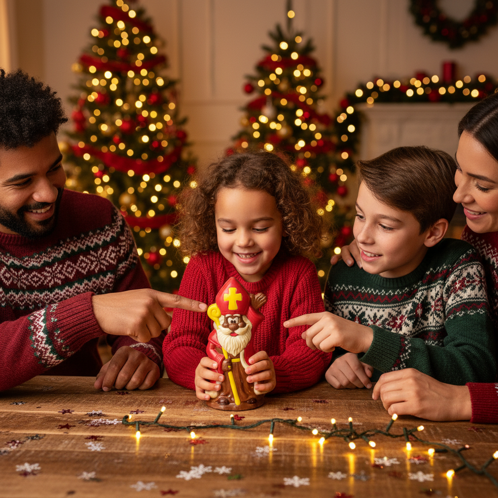 Cioccolato al latte San Nicola con scettro 30g