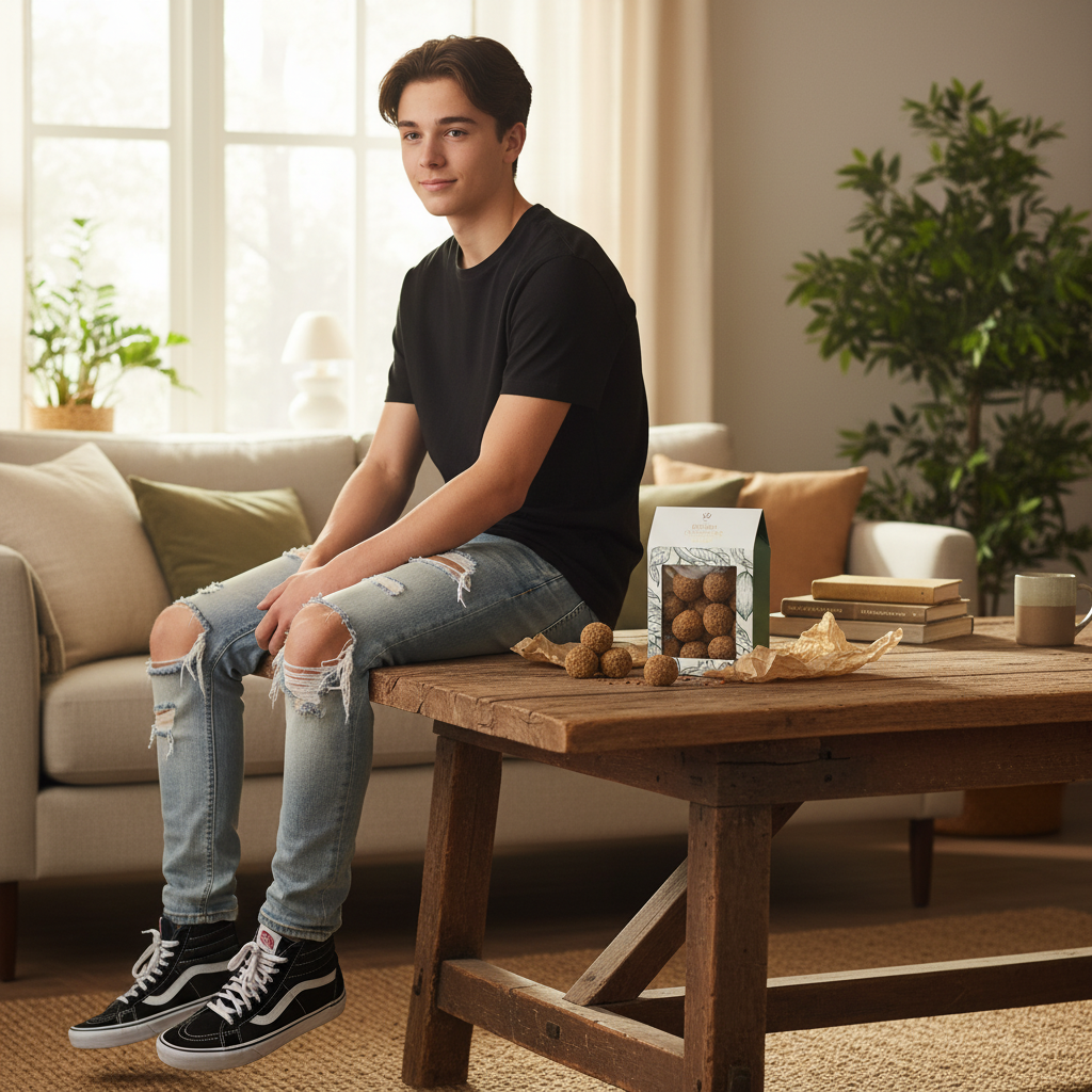 Bolsa de trufas belgas con cobertura de speculoos 160g