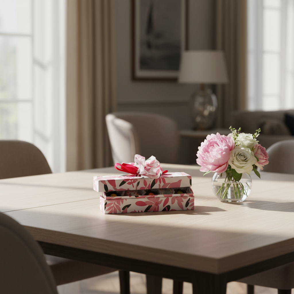 Scatola primavera da 5 praline 75g