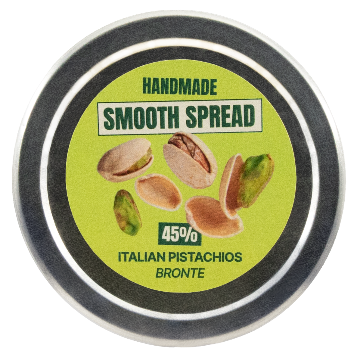 Crema spalmabile al pistacchio 250g con 45% di pistacchi freschi di Bronte DOP