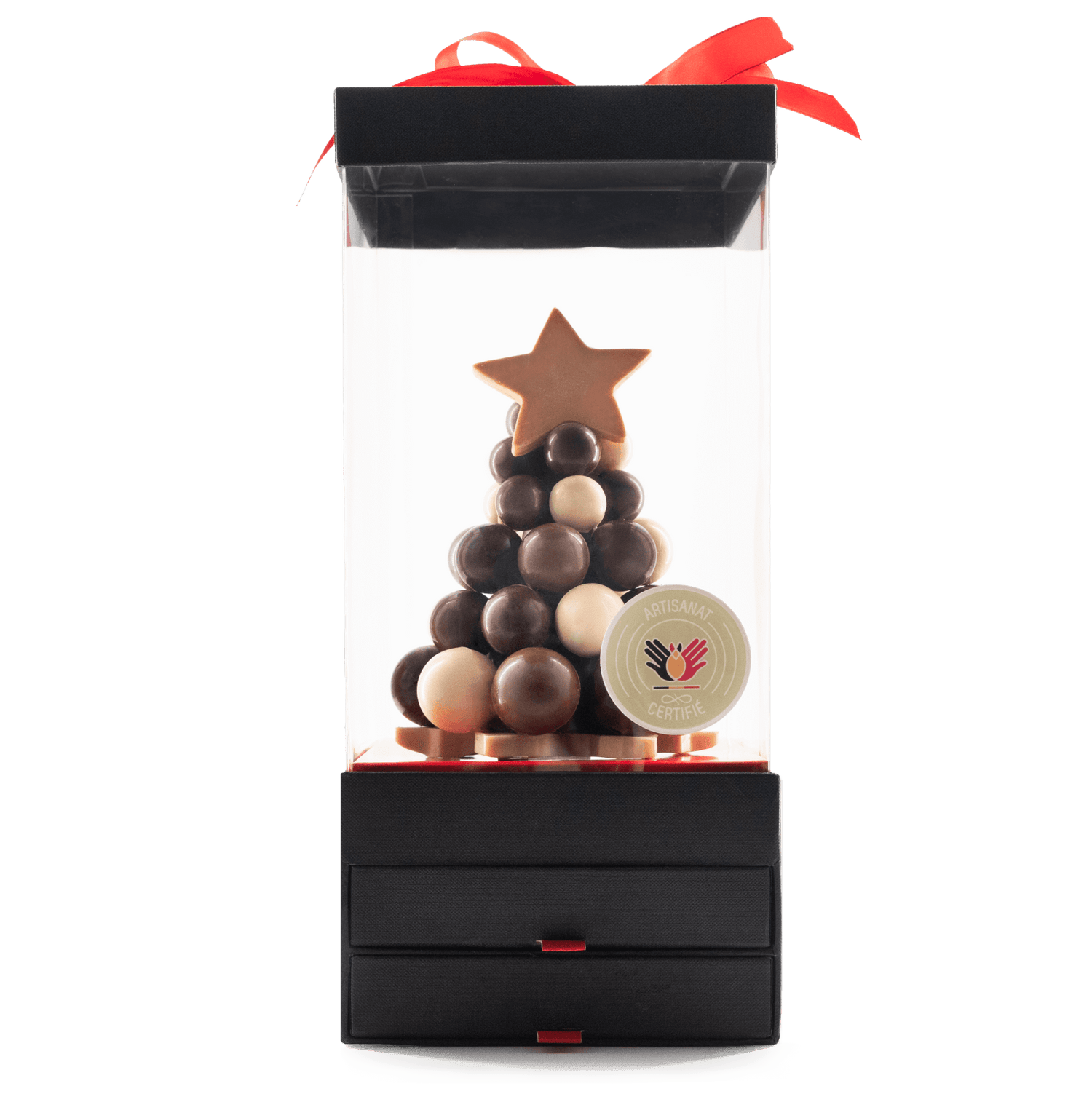 Skyline Christmas tree with pralines 700g