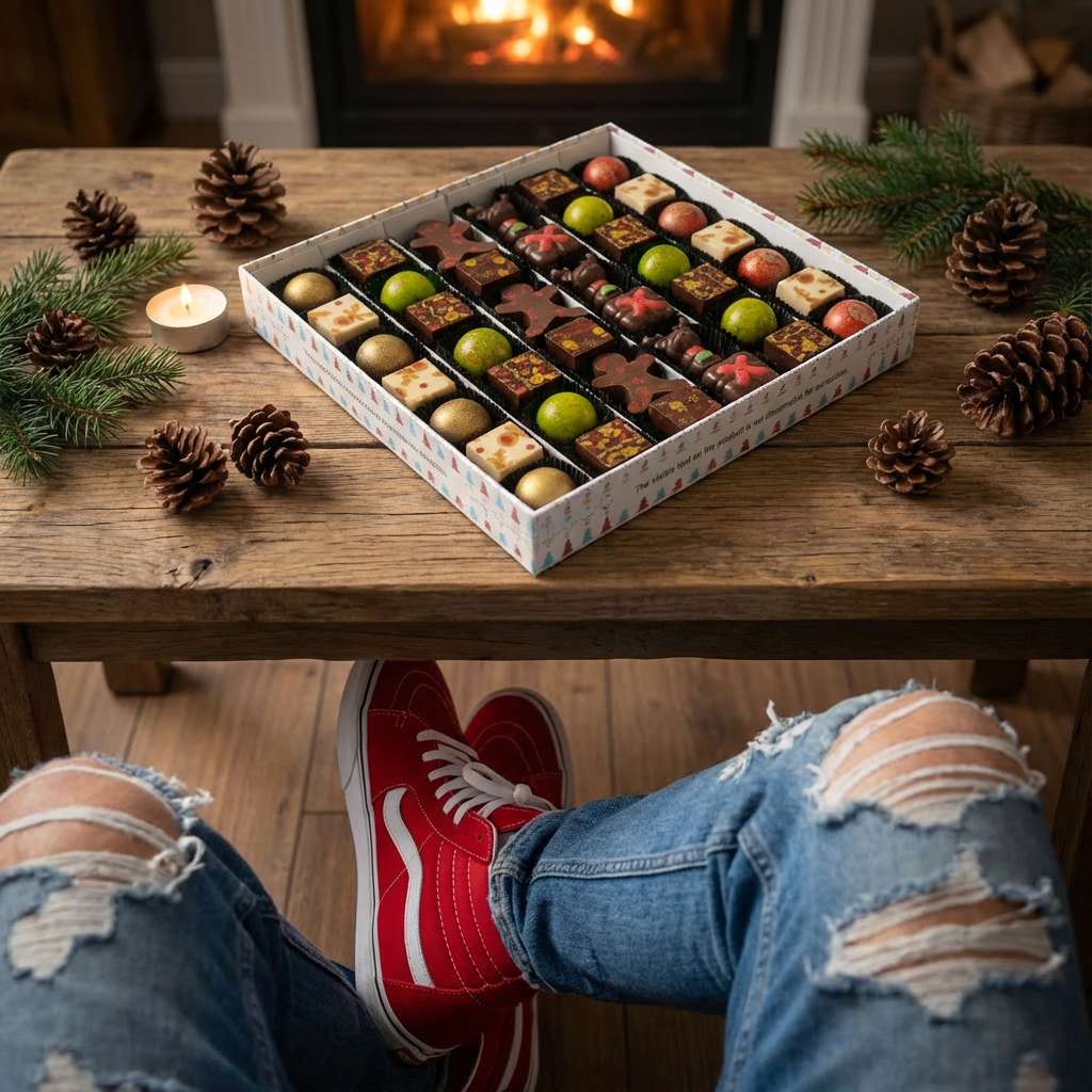 Scatola di Natale Il mio amico orso 40 praline 570g