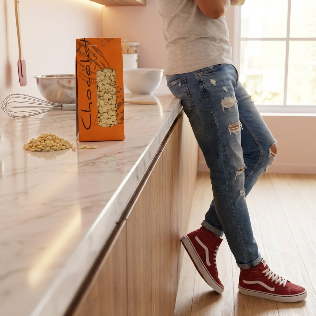 White drinking chocolate 200g