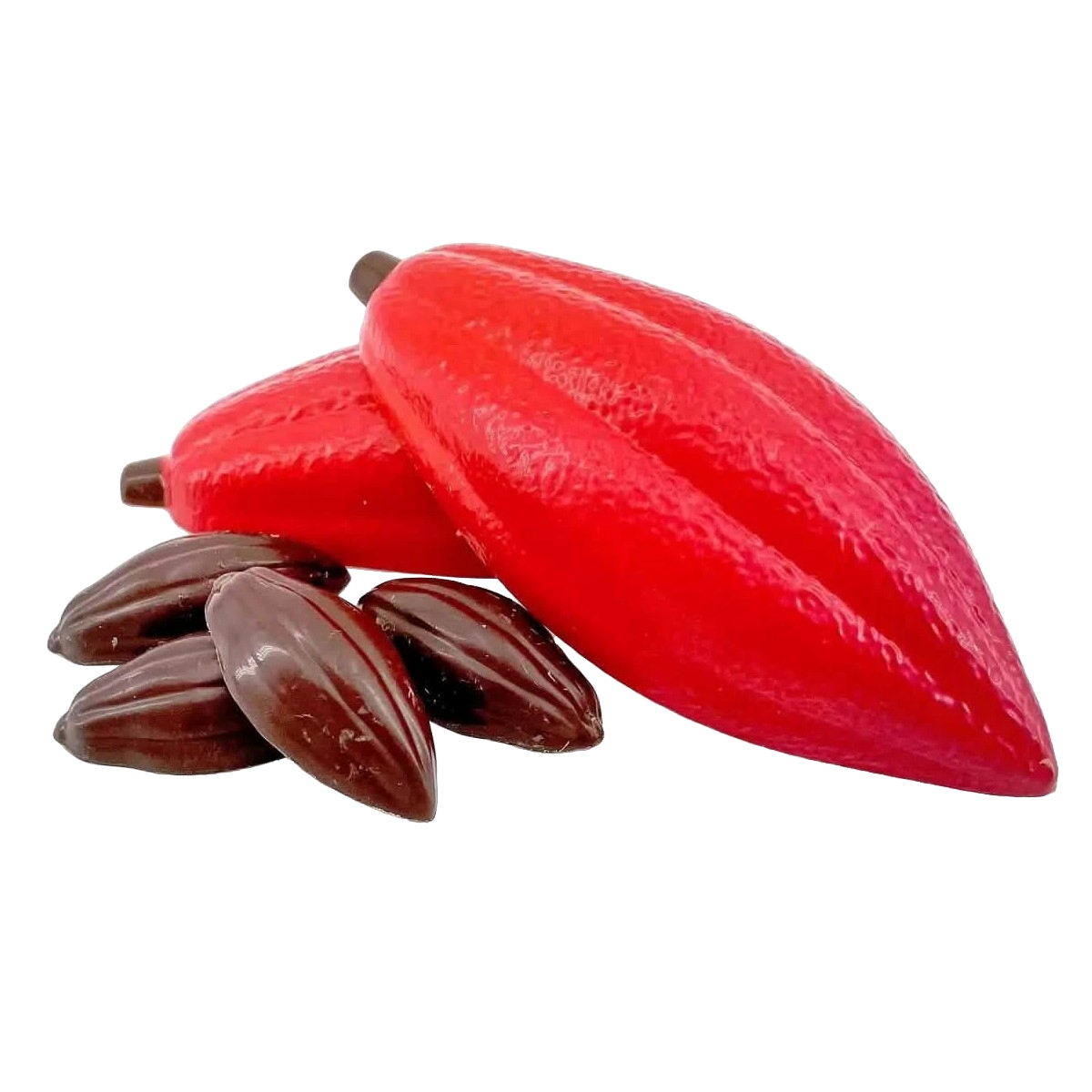 Bombones de chocolate blanco con praliné 100 g