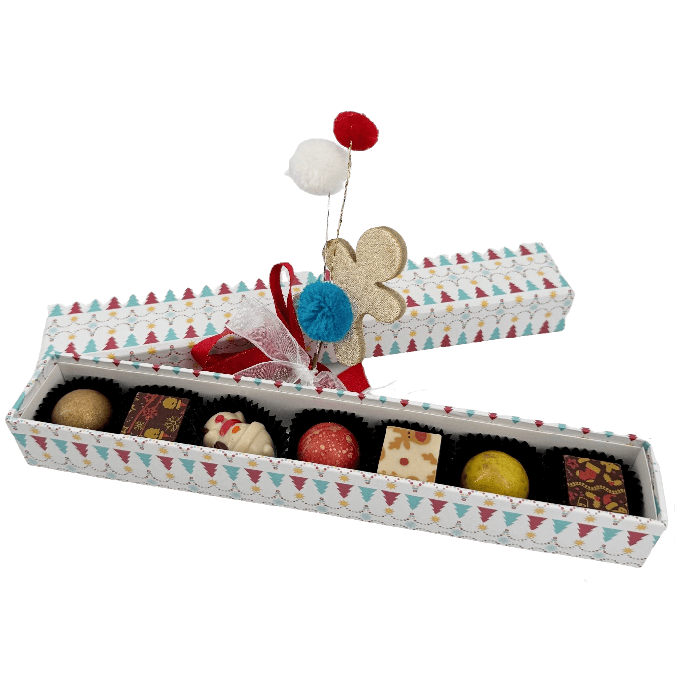 Scatola di Natale Il mio amico orso 7 praline 105g