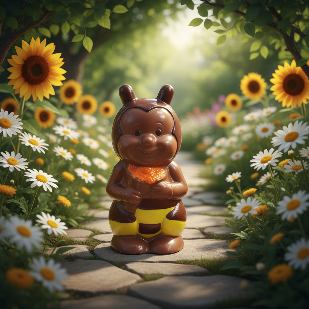 Milk chocolate bee 190g