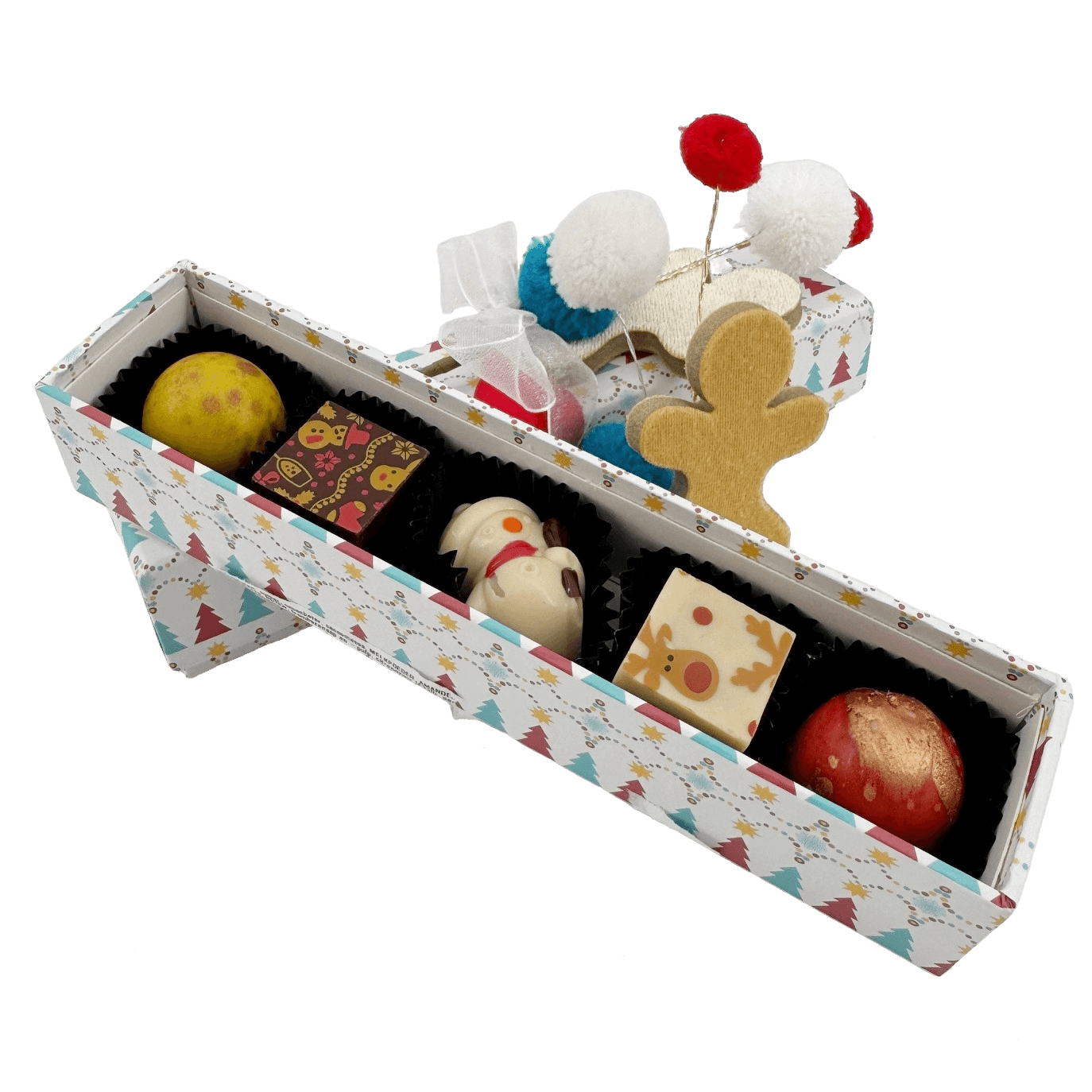 Scatola di Natale Il mio amico orso 5 praline 75g