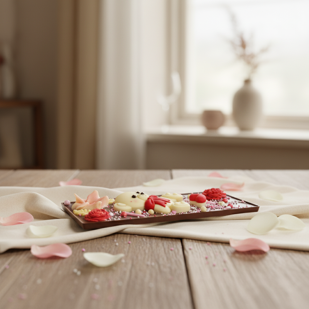 Tavoletta di cioccolato fondente Love Bear 120g