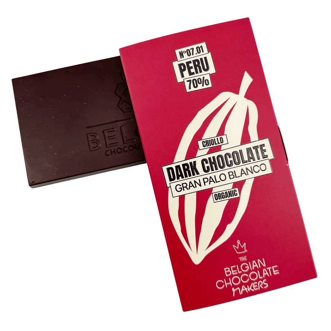 Barre chocolatée origine Pérou Gran Palo Blanco 70%