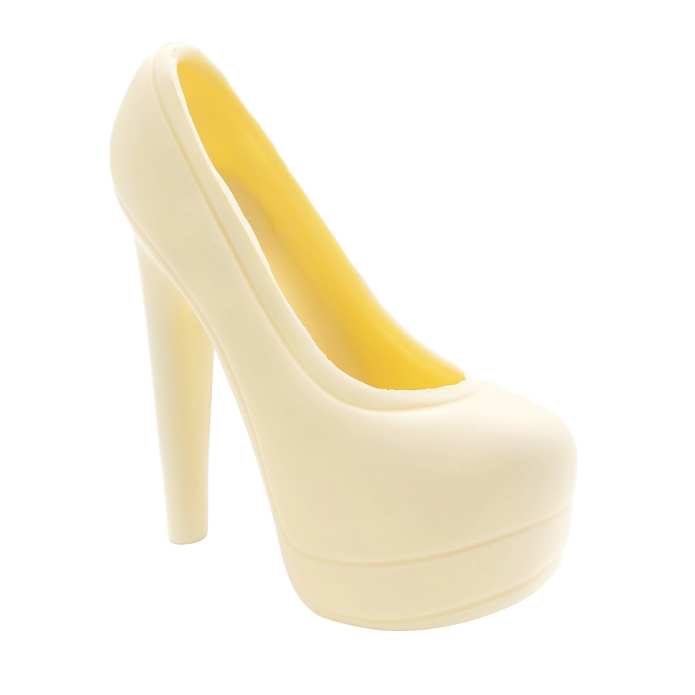 White chocolate high heel 180g