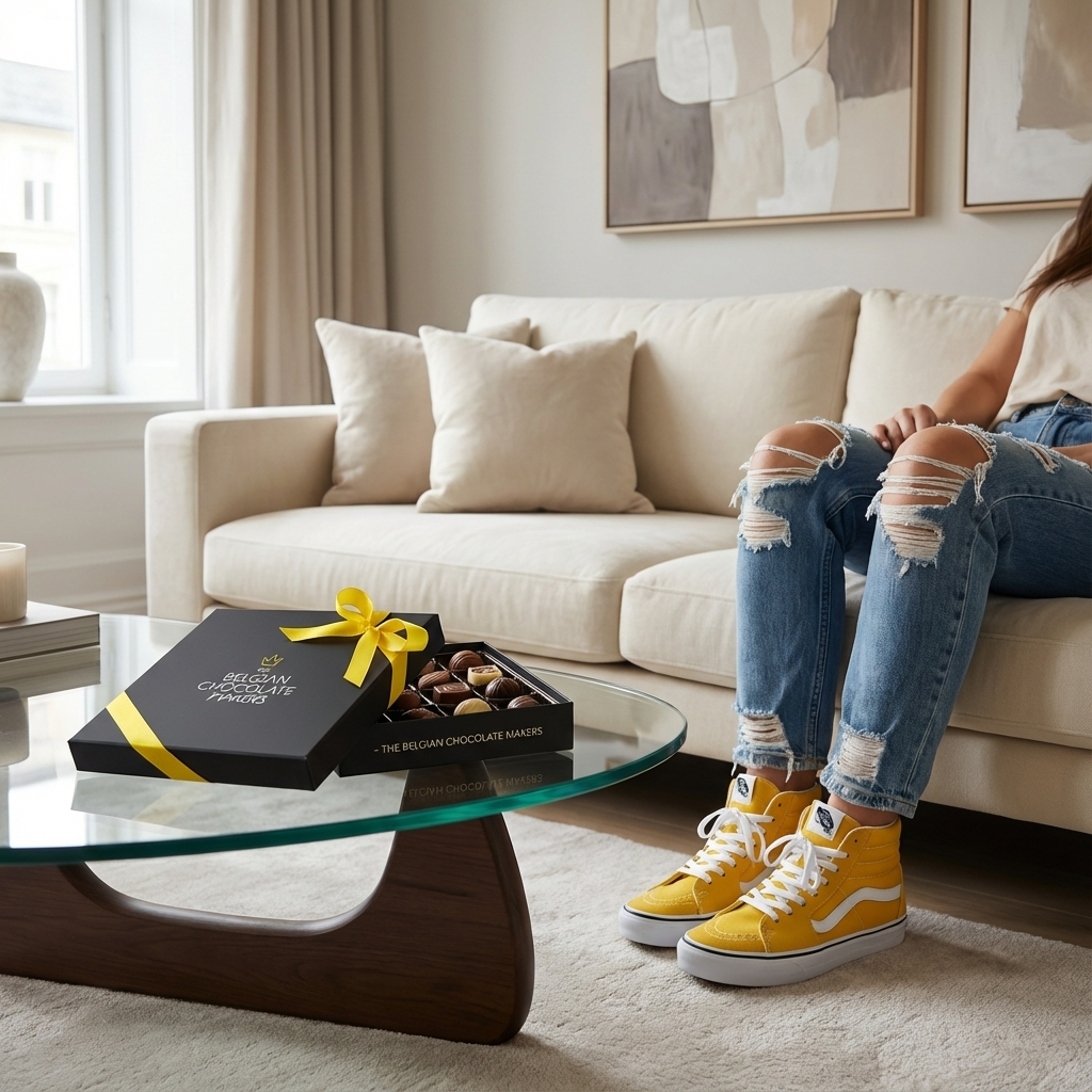 Tentación negra caja de 9 pralinés de chocolate 135g