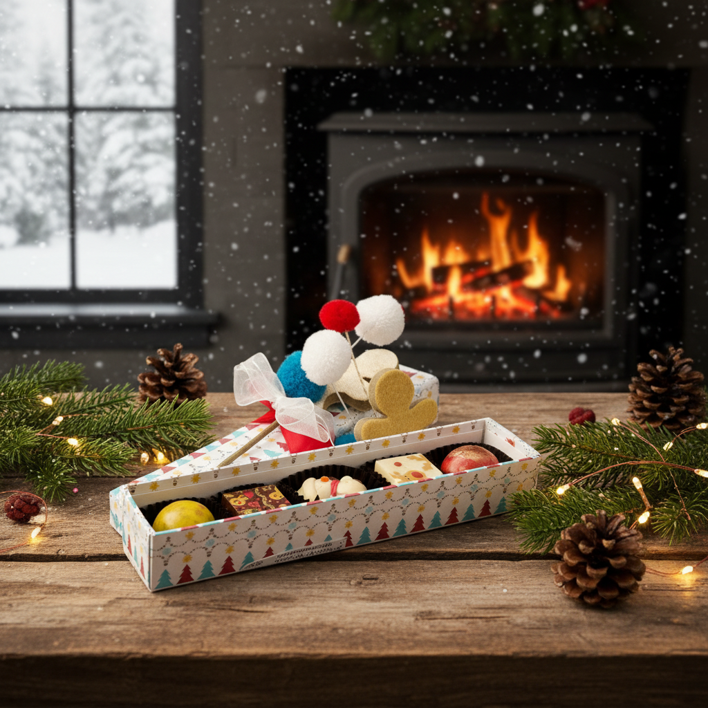 Scatola di Natale Il mio amico orso 5 praline 75g