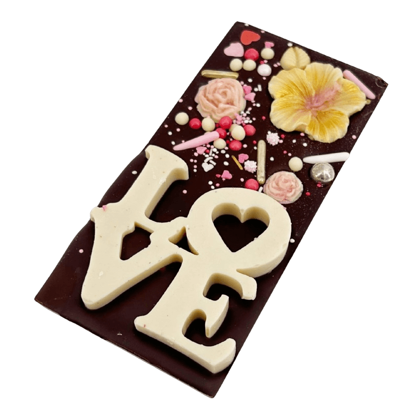 Tavoletta di cioccolato al latte red love 120g