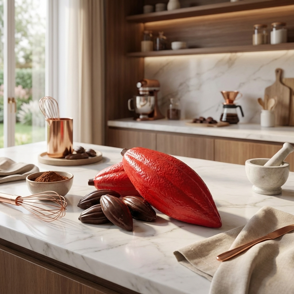 Cialda di cioccolato bianco con praline 100g