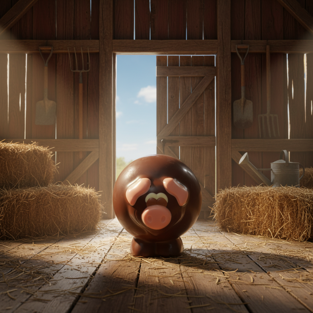 Cerdo de chocolate con leche 130 g