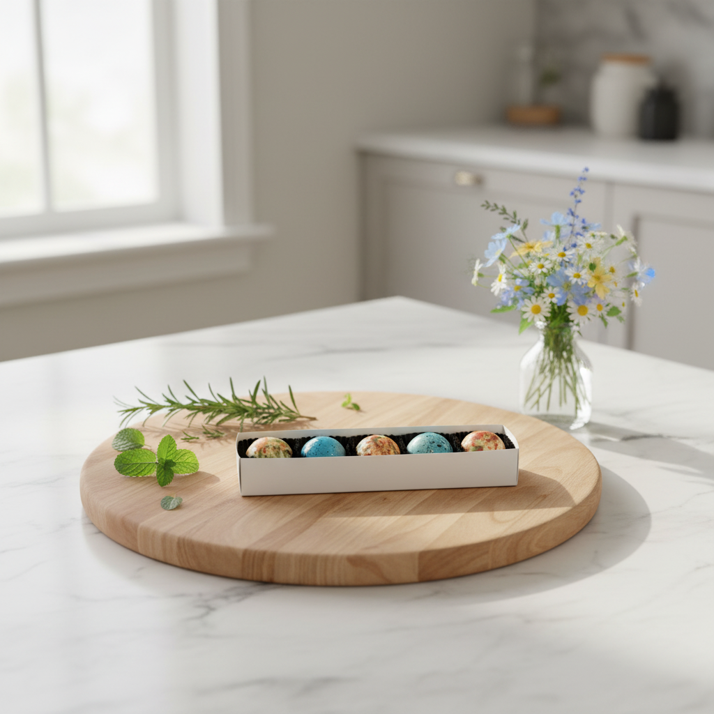 Bastoncino di praline di mango e caramello salato