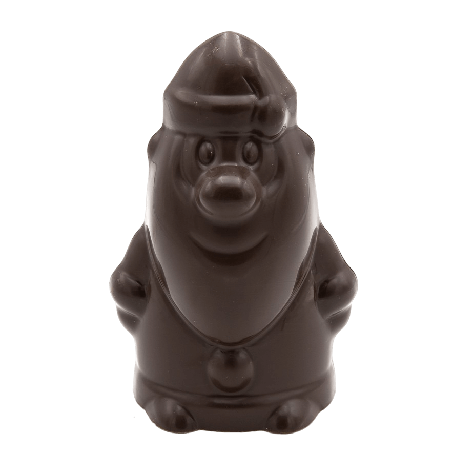 Babbo Natale di cioccolato fondente 150g