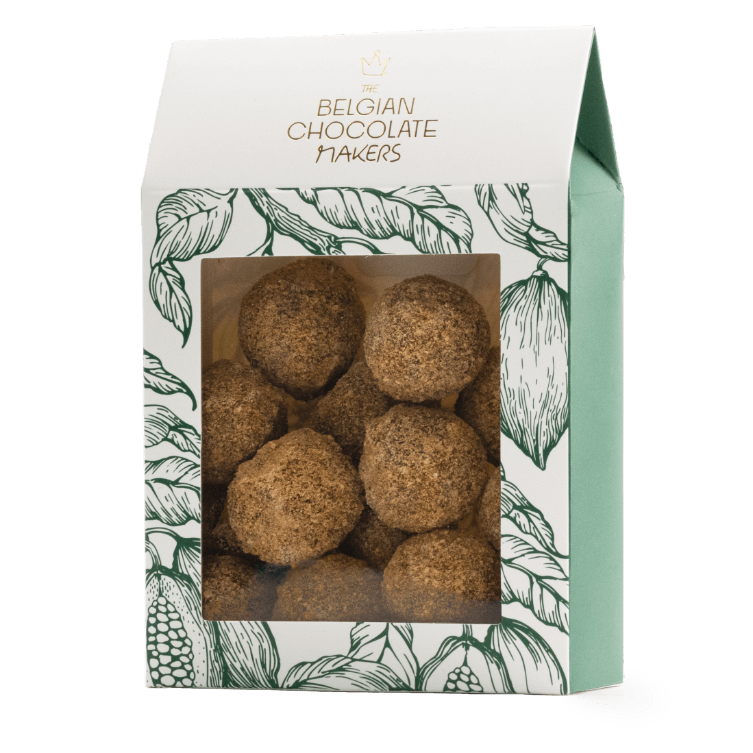 Bolsa de trufas belgas con cobertura de speculoos 160g