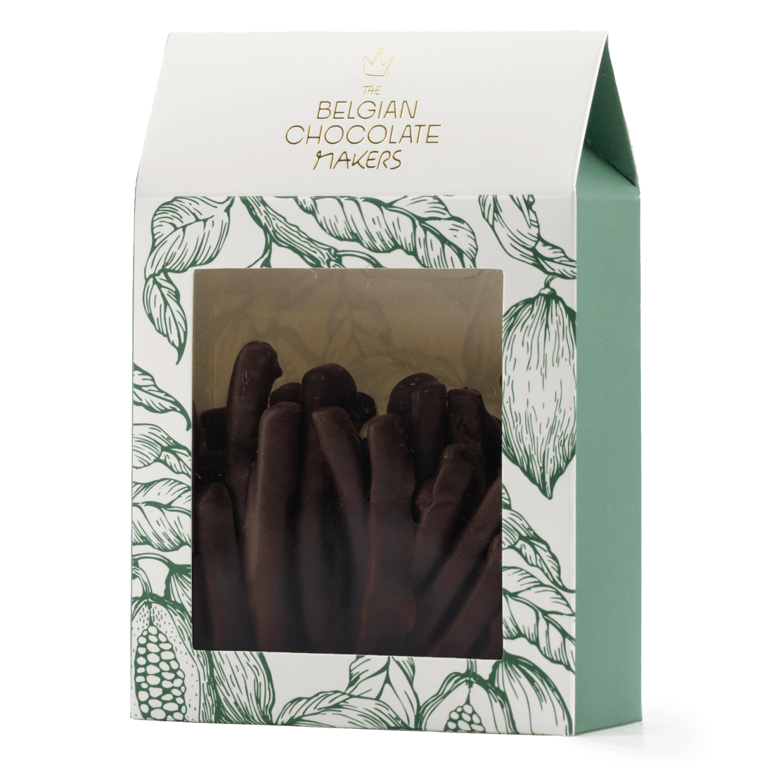 Cáscaras de naranja confitadas bañadas en chocolate