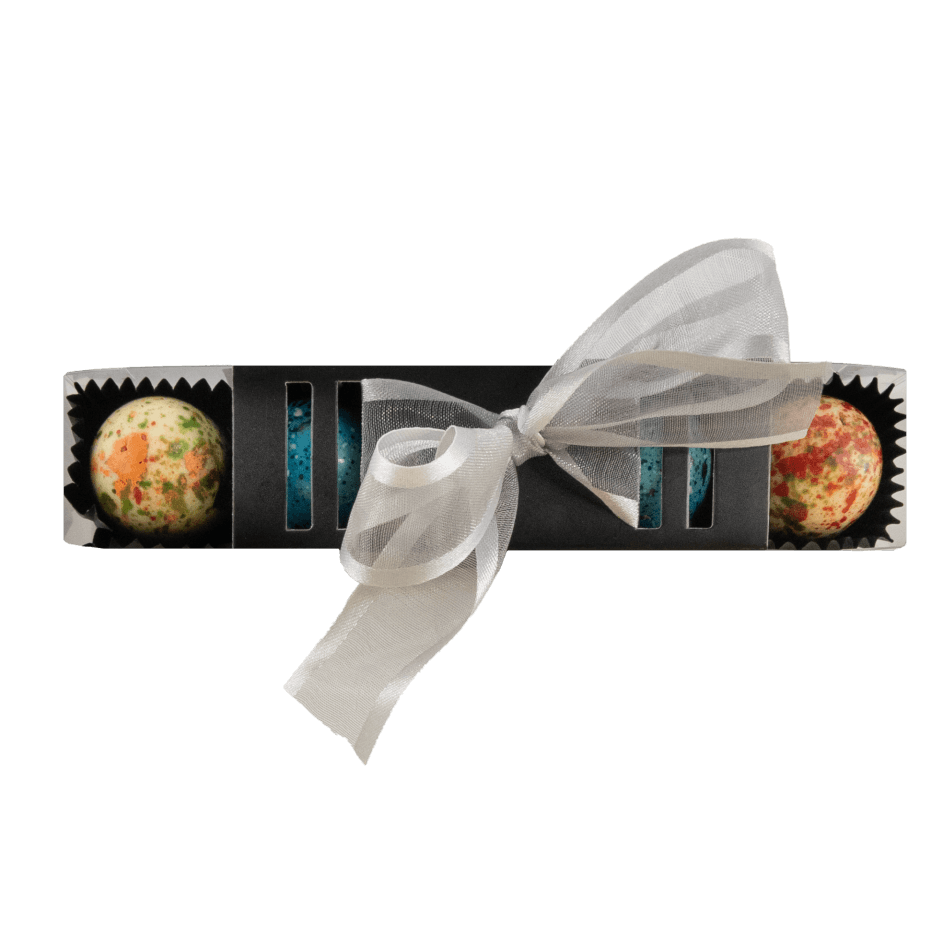 Bastoncino di praline di mango e caramello salato