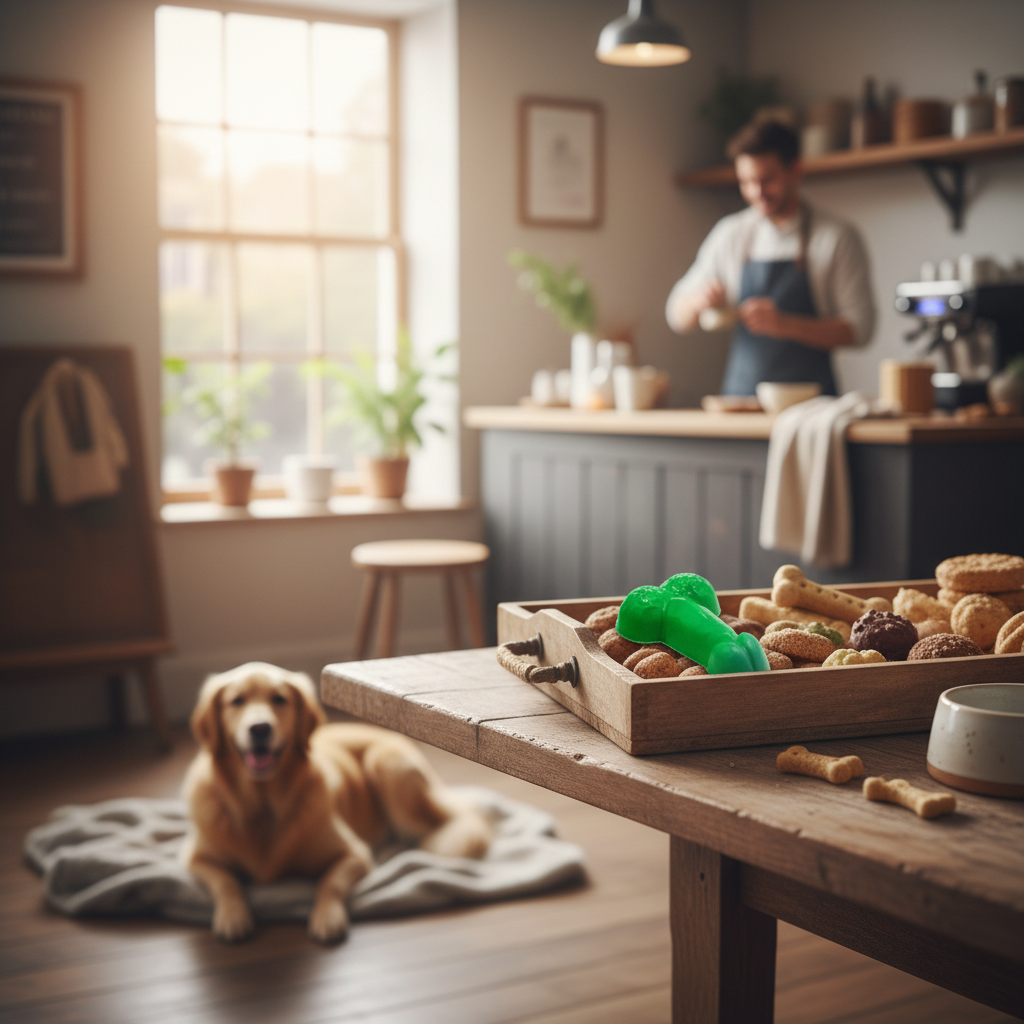 White chocolate naughty caramel treat 190g (green)