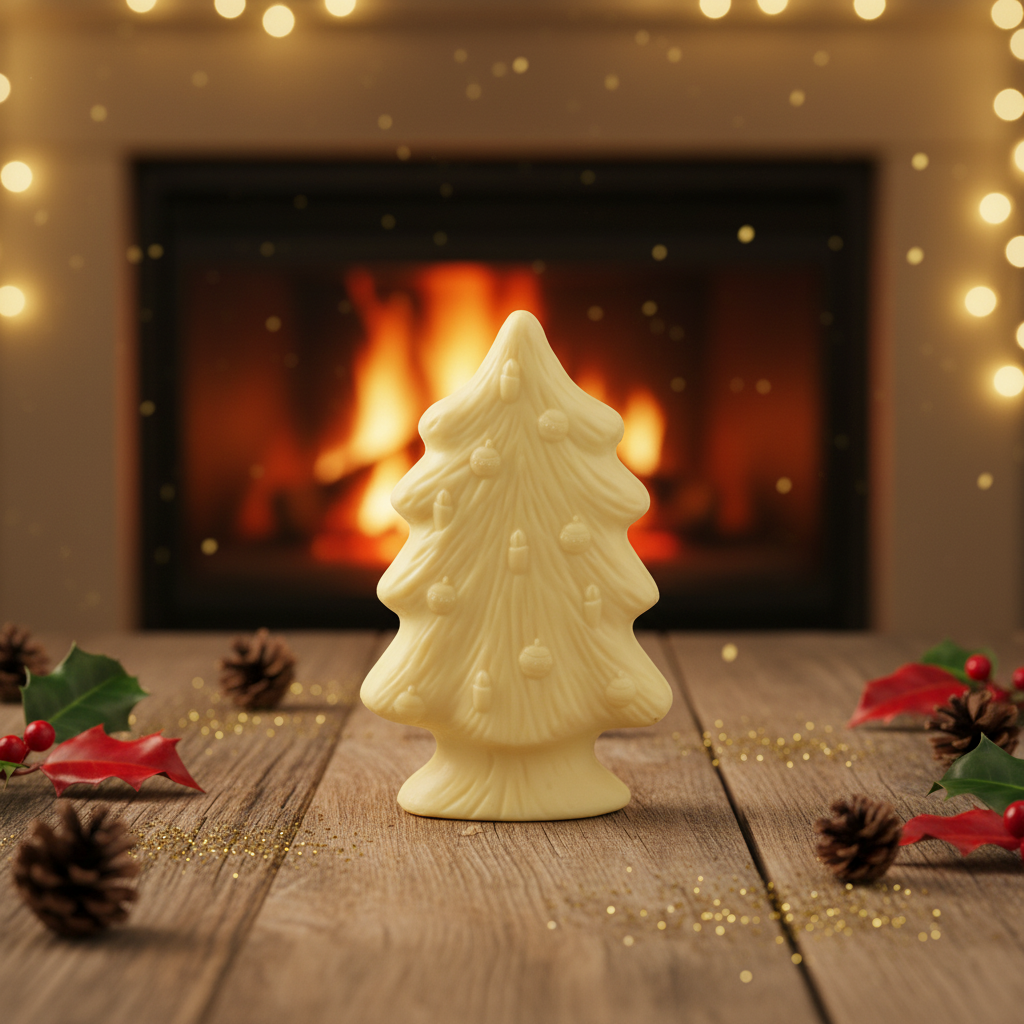 White chocolate Christmas tree 170g