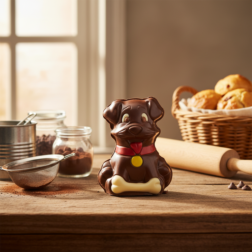 Chocolate negro para perros 75g