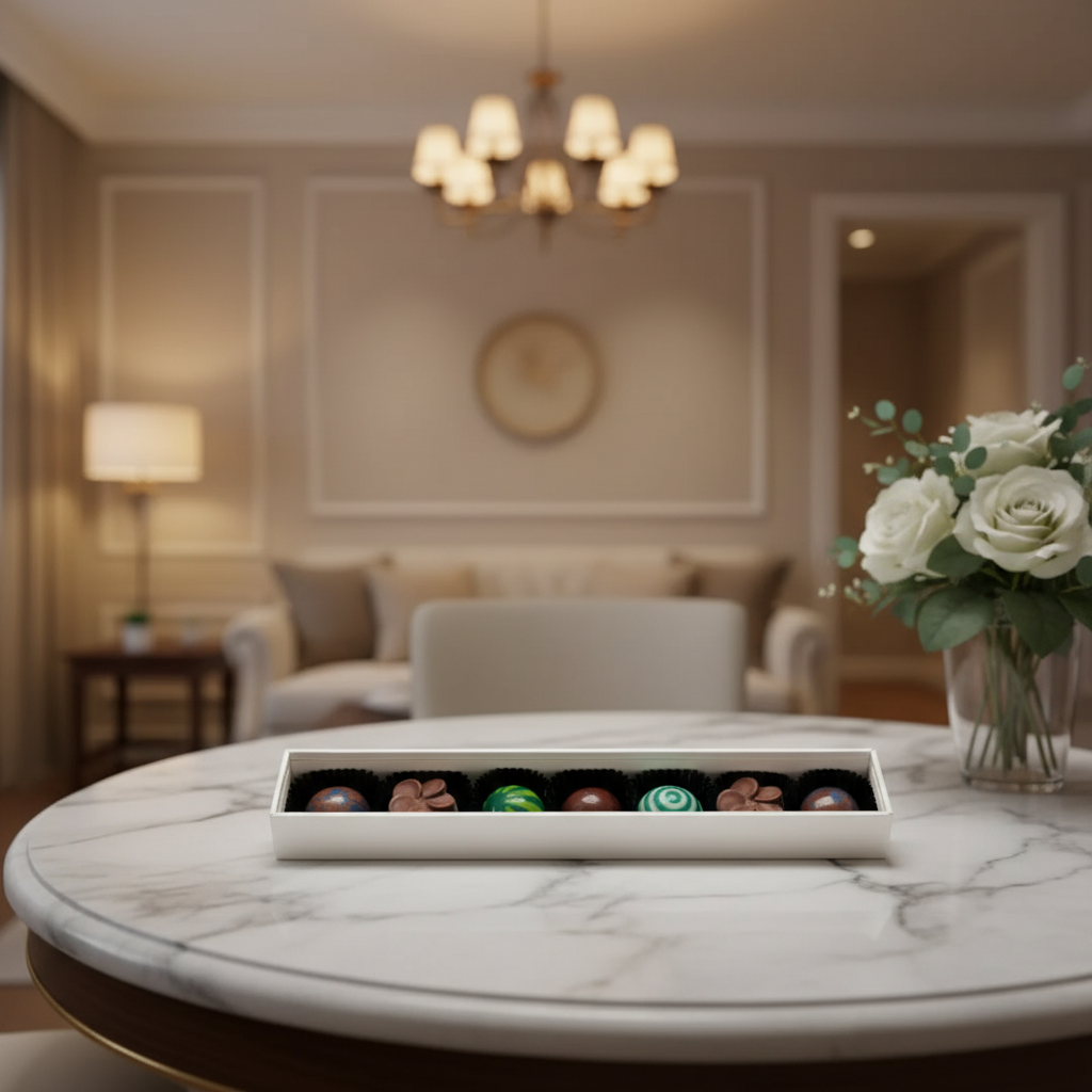 Scatola di praline di mare tropicali (miste) 105 Grs