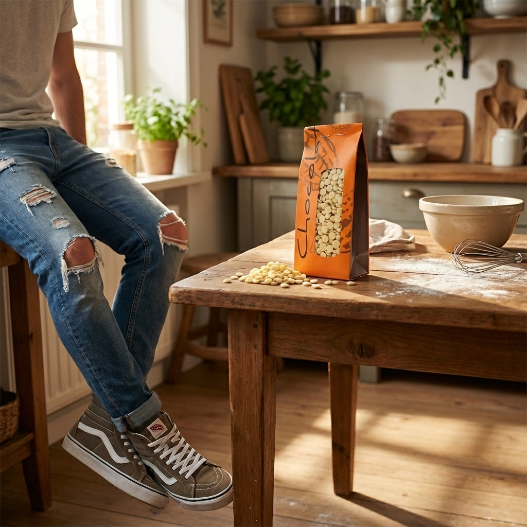 White drinking chocolate 200g