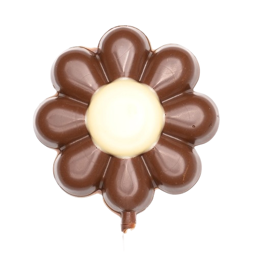 Milk chocolate flower lollipop 20g