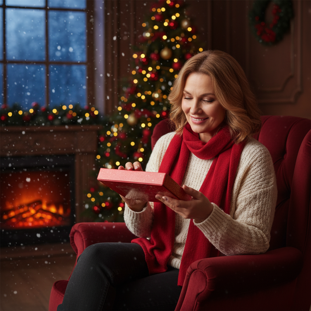 Scatola di Natale 14 praline e tartufi 225g