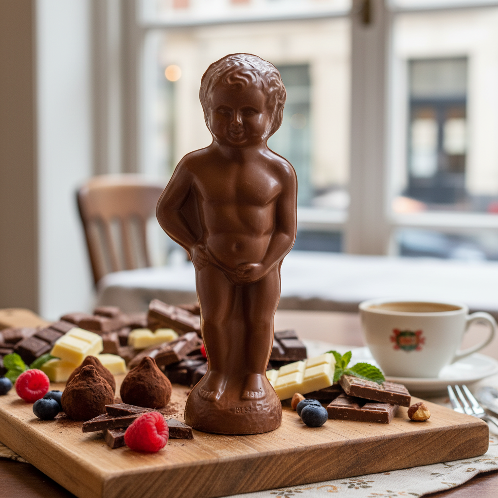 Milk chocolate Manneken Pis 450g