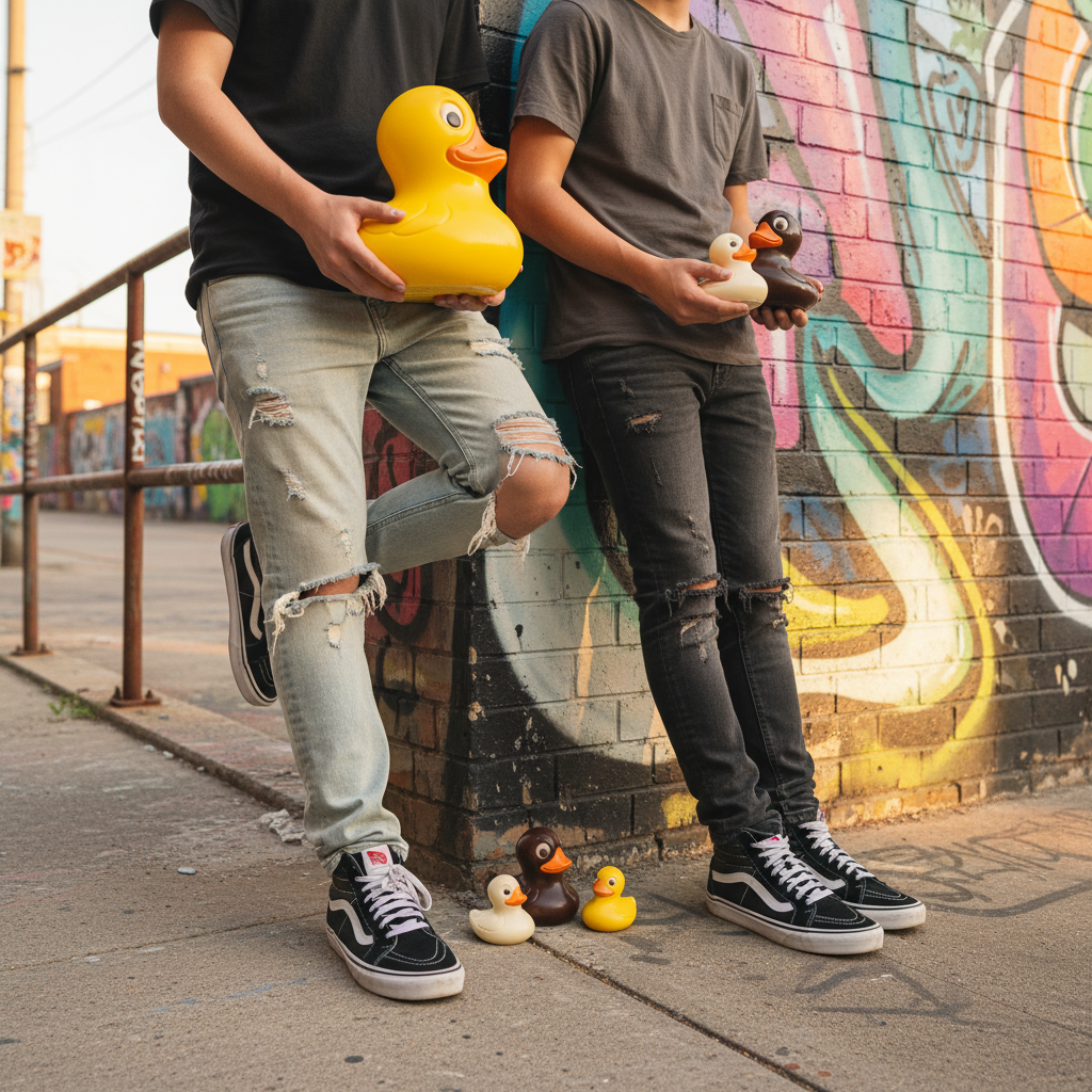 White chocolate yellow duck 420g