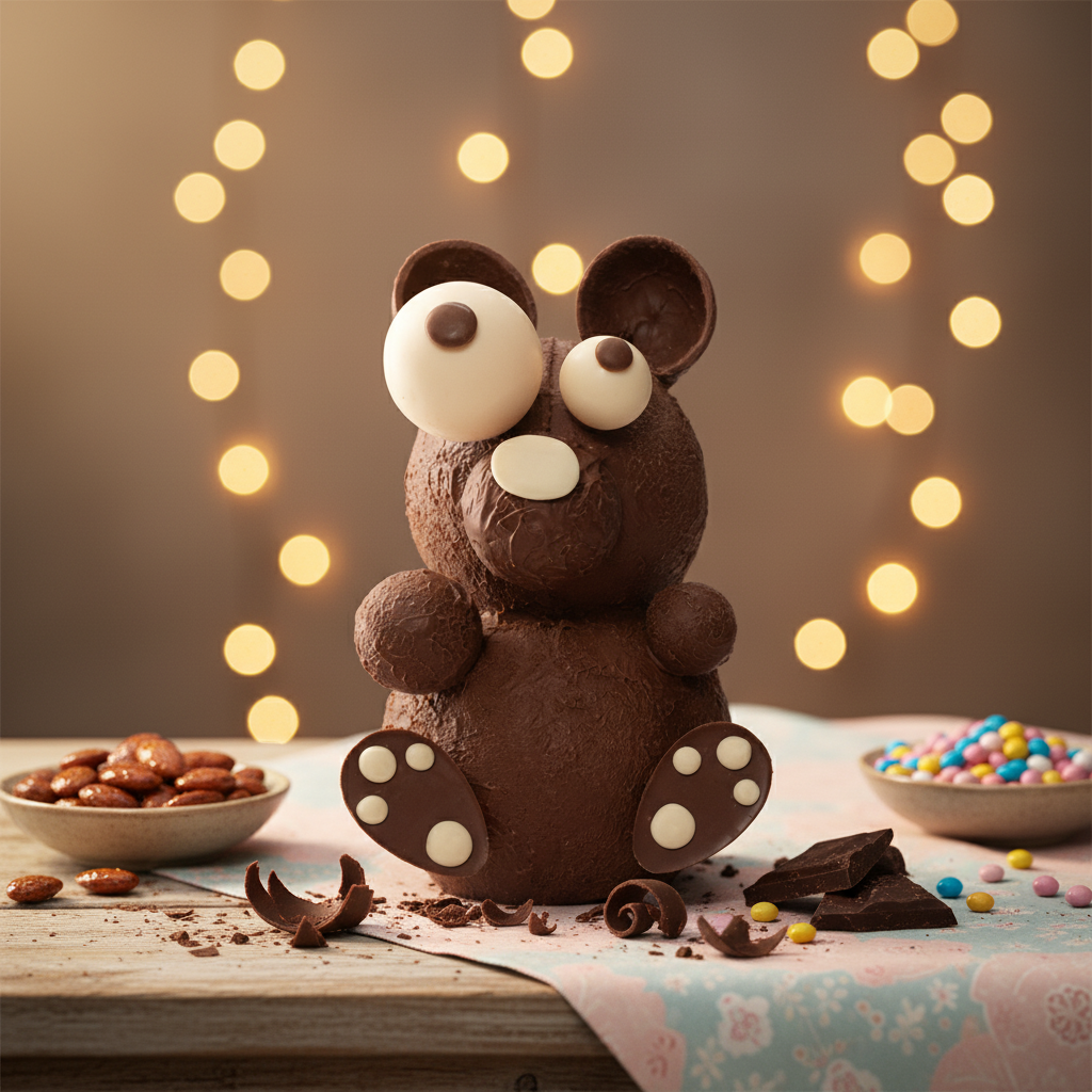 Milk chocolate winter bear 520g