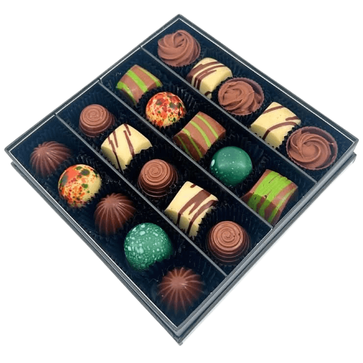 Prestige box of 20 chocolate pralines