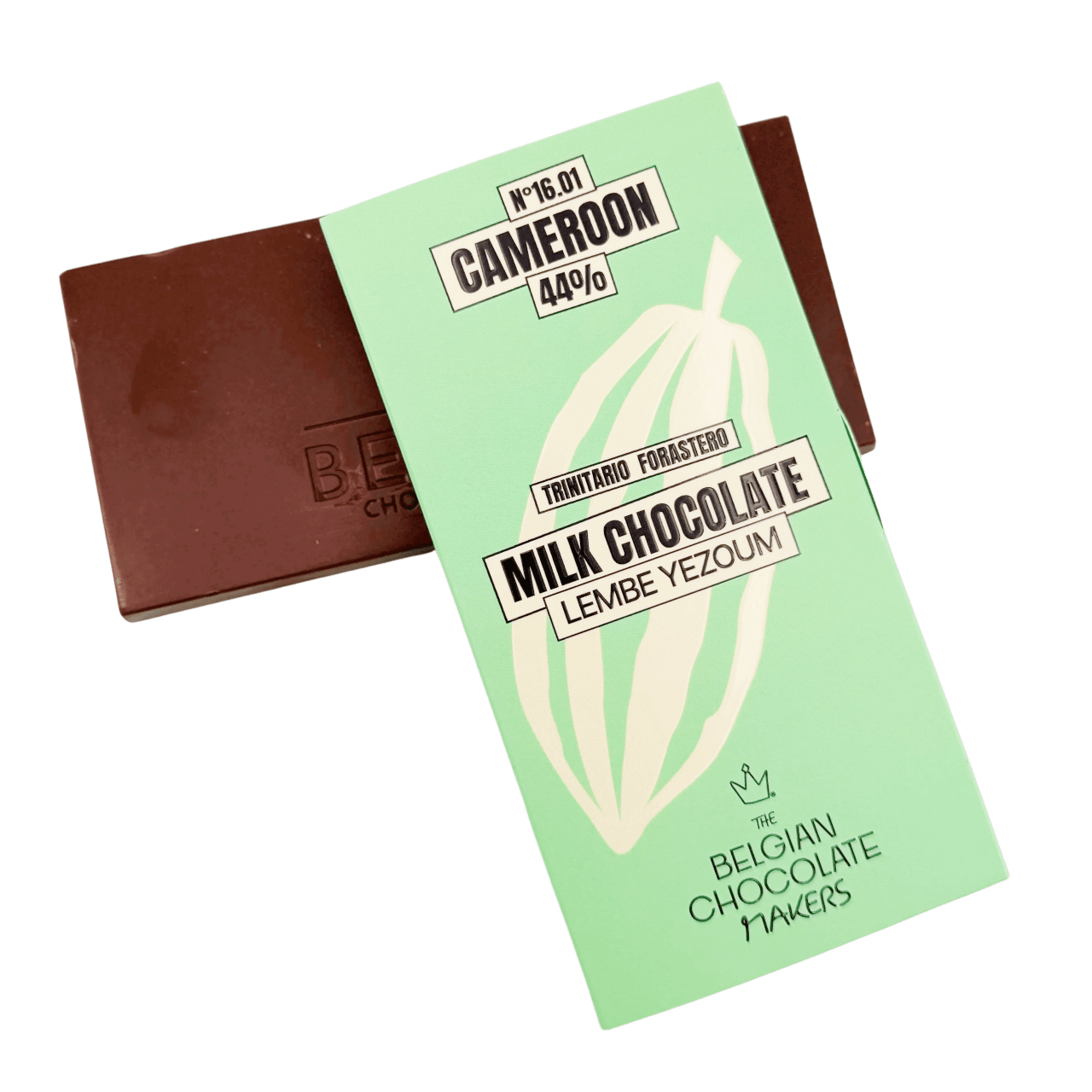 Barre chocolatée origine Cameroun Lembé Yézoum 44 %