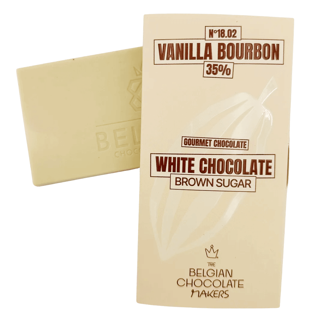 Tablette de chocolat blanc vanille Bourbon 35