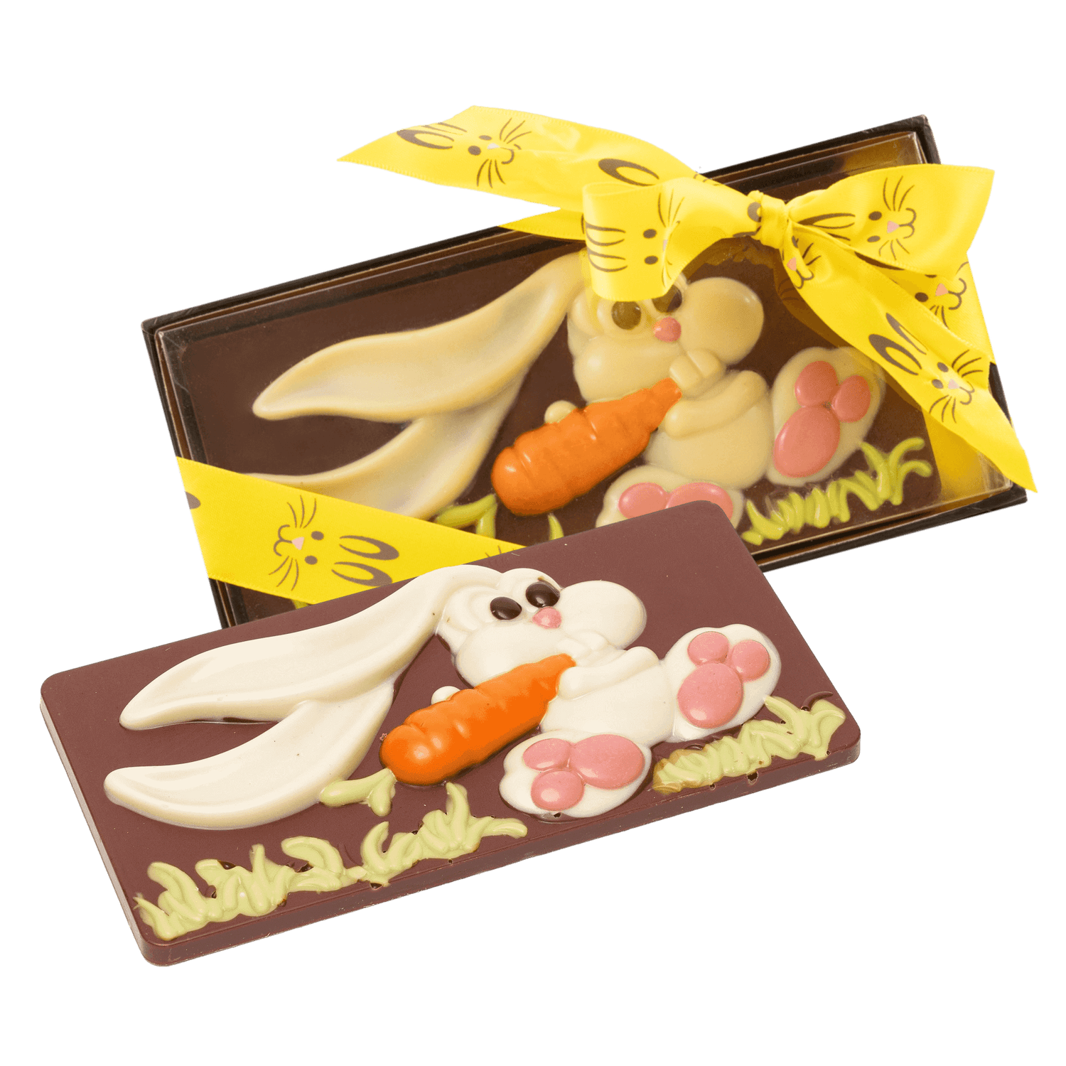 Milk chocolate Easter bunny bar 100g