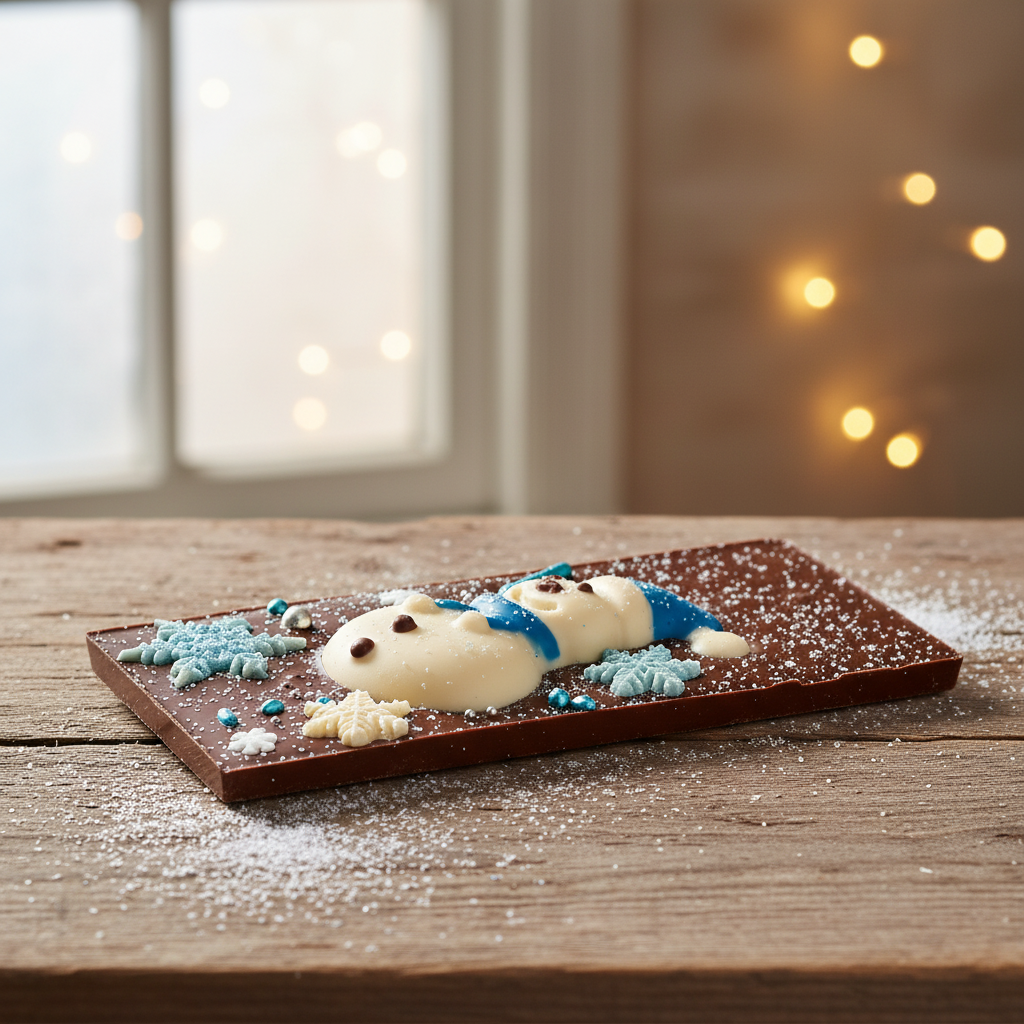 Dark chocolate winter bar 120g