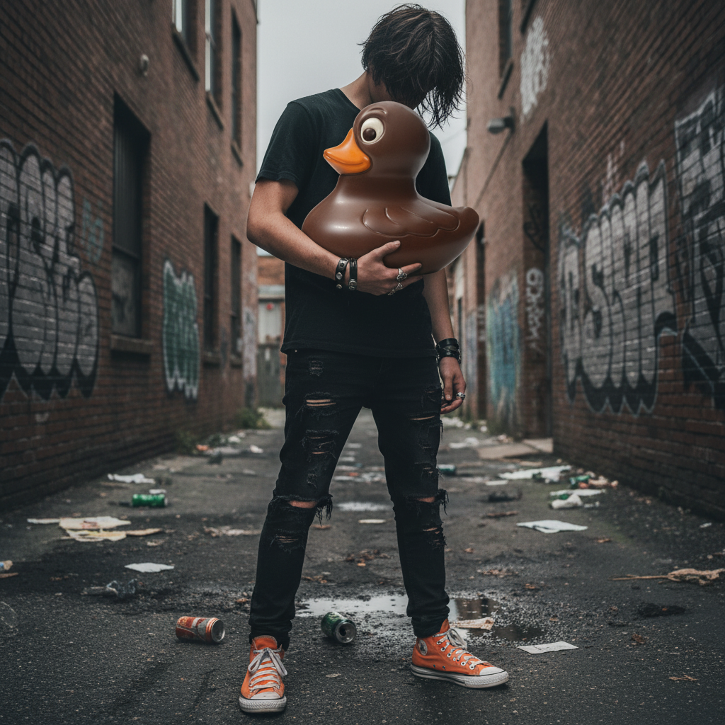 Milk chocolate duck 2,2 Kgs