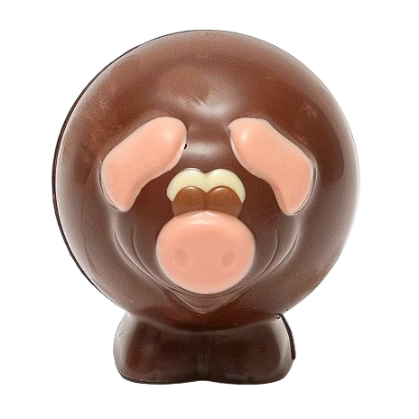 Milk chocolate pig 130g