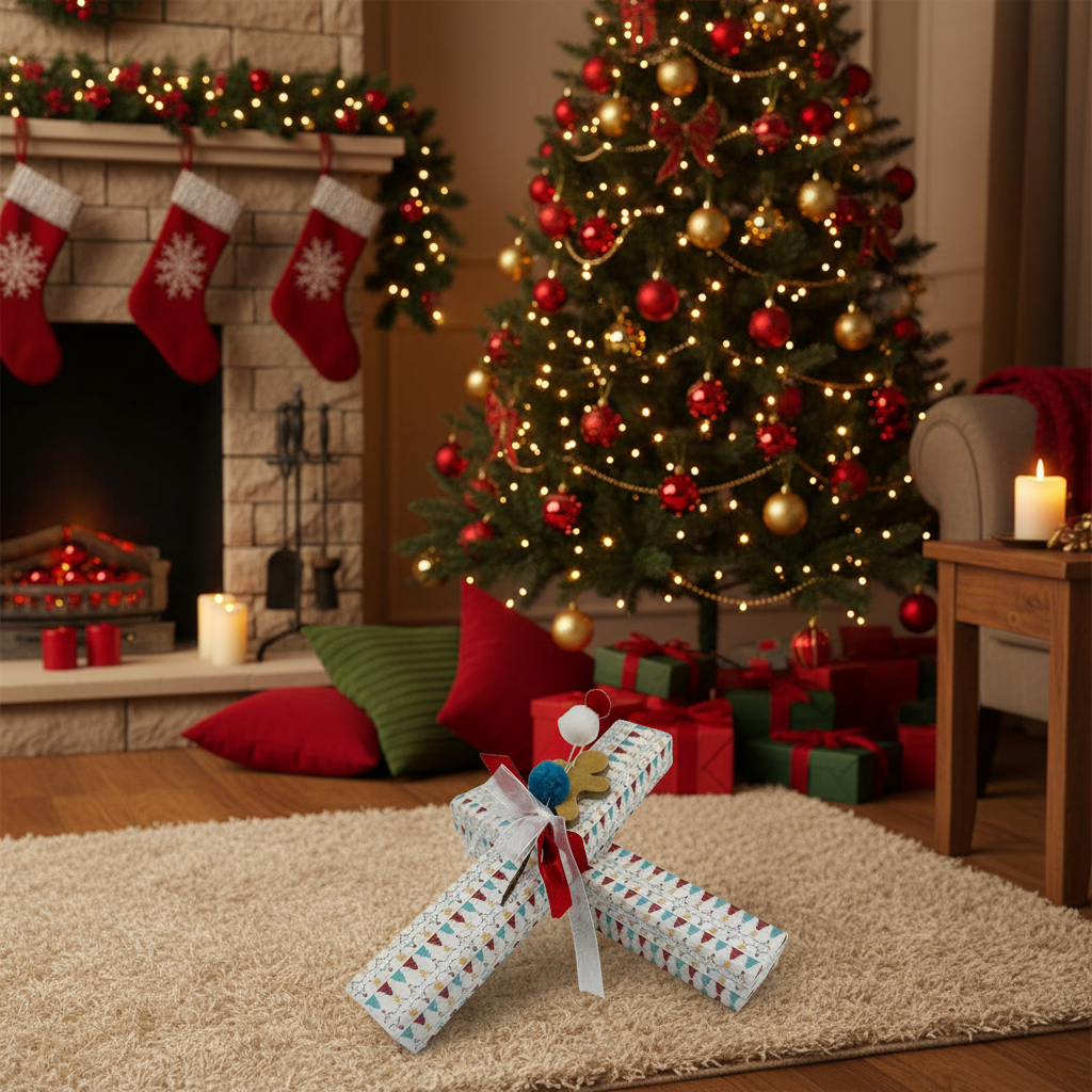 Scatola di Natale Il mio amico orso 7 praline 105g