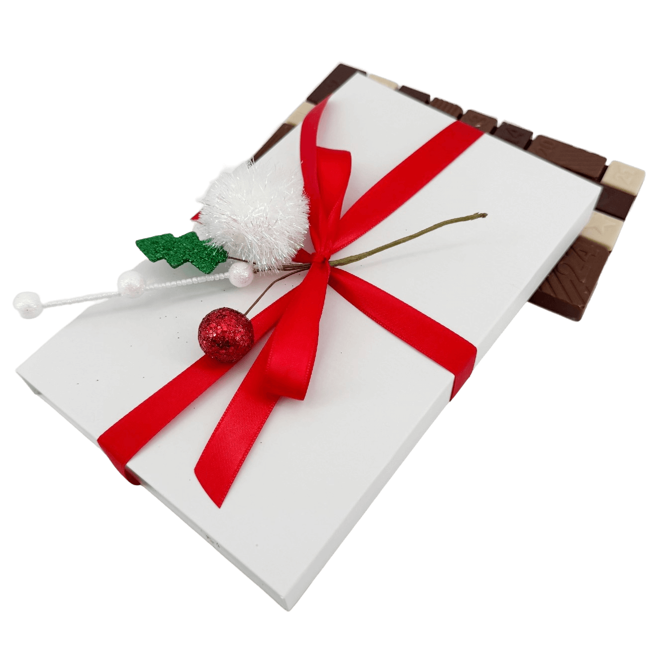 Milk chocolate Christmas advent calendar bar 200g