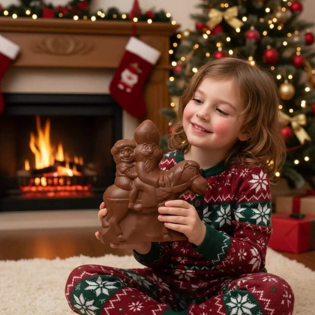 Cioccolato al latte San Nicola in sella al suo cavallo 230g