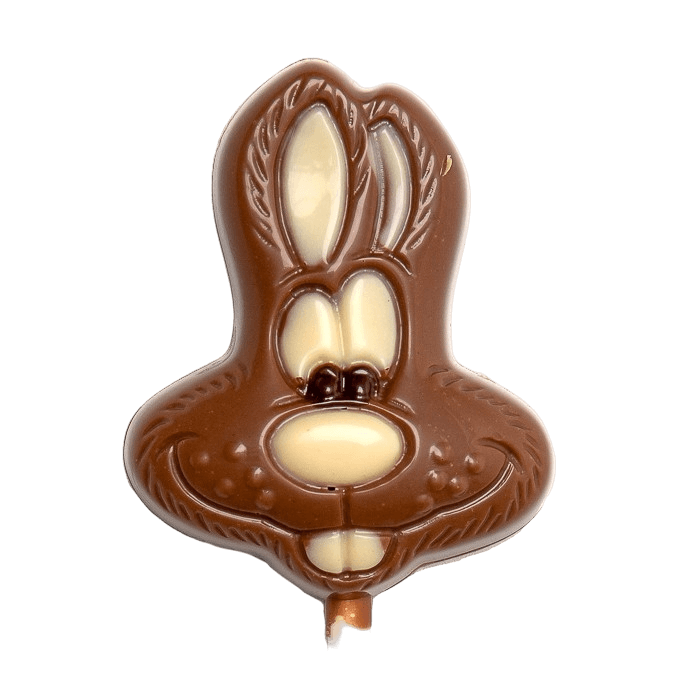 Milk chocolate bunny lollipop 15g